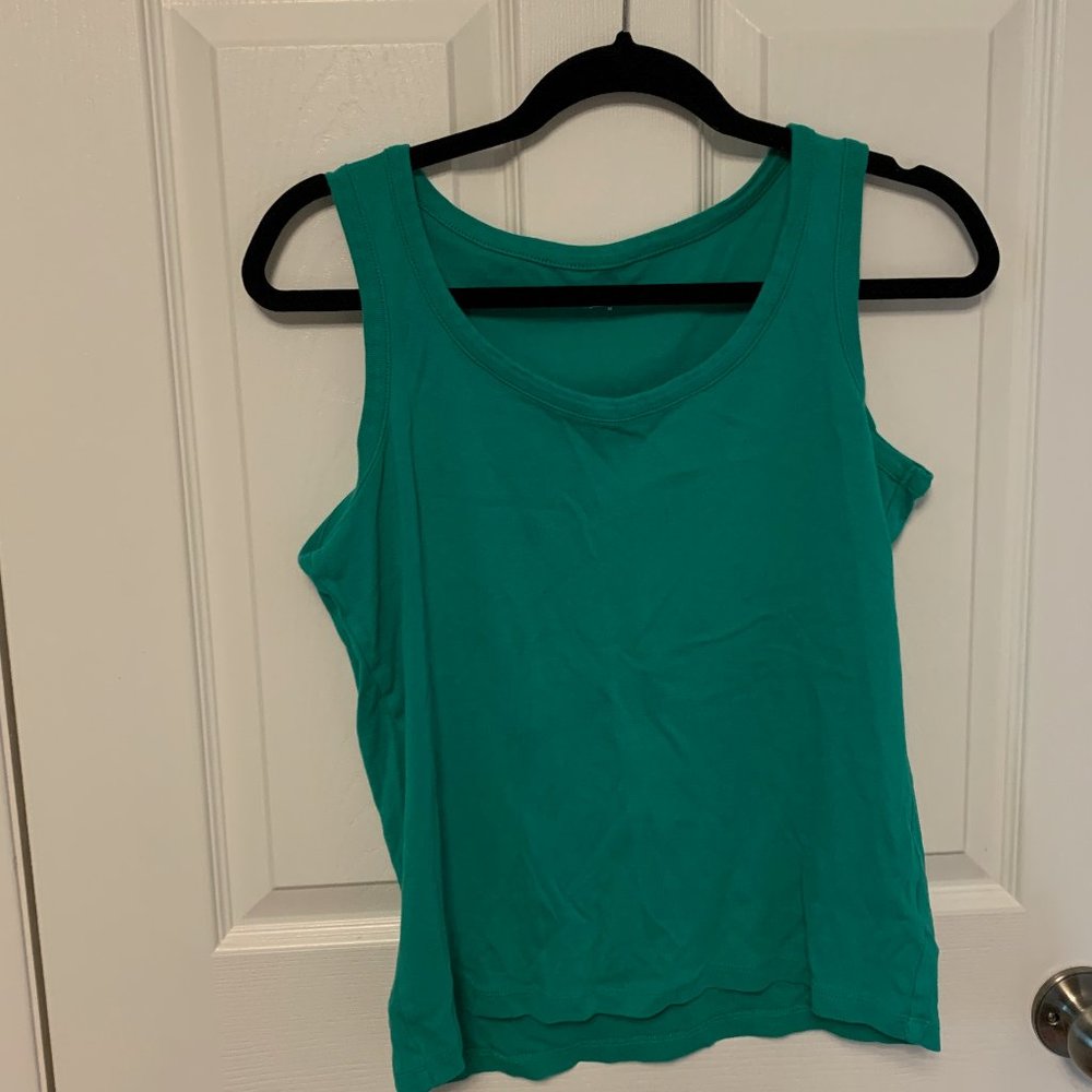 Green Tank Top